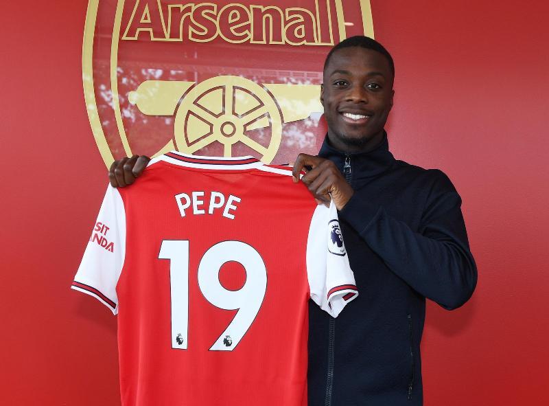 Pepe Pecahkan Rekor Transfer Arsenal