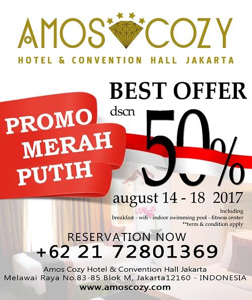 Potongan Harga 50 persen  di Amos Cozy Hotel