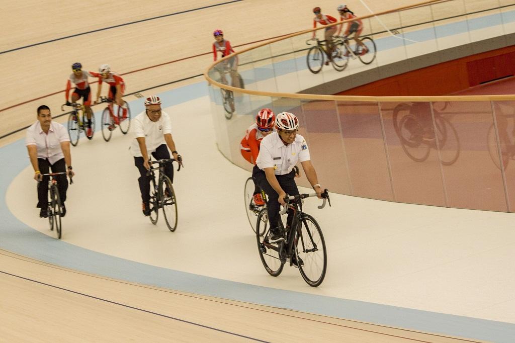 Anies Coba Venue Sepeda di Velodrome