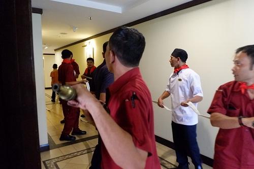 Mason Pine Hotel Gelar Latihan Evakuasi Kebakaran