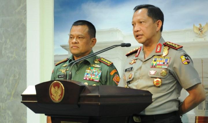 Presiden Minta TNI-Polri Terus Jaga Stabilitas Keamanan