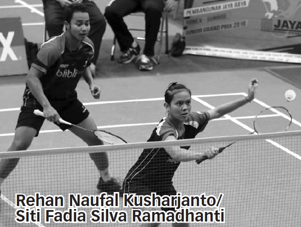 Rehan/Fadia ke Perempat Final Kejuaraan Asia Junior