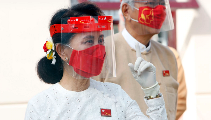 Aung San Suu Kyi dan Tokoh Lain Partai NLD Ditangkap