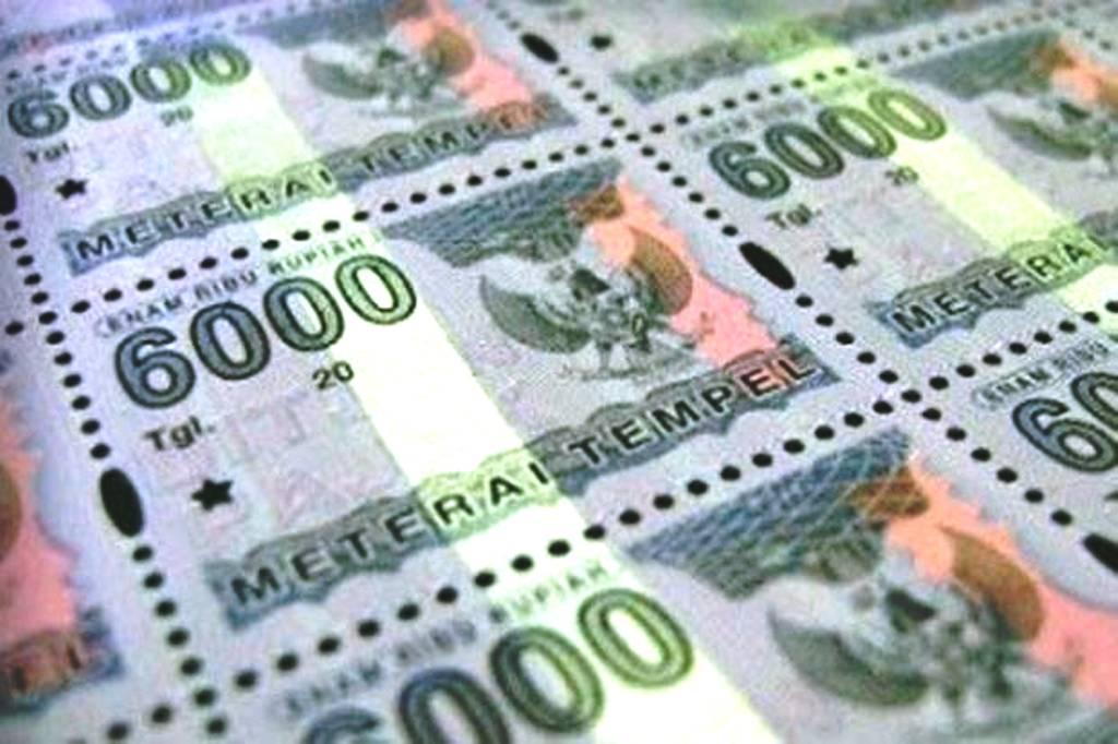 Tahun Depan, Bea Meterai Hanya 10 Ribu Rupiah