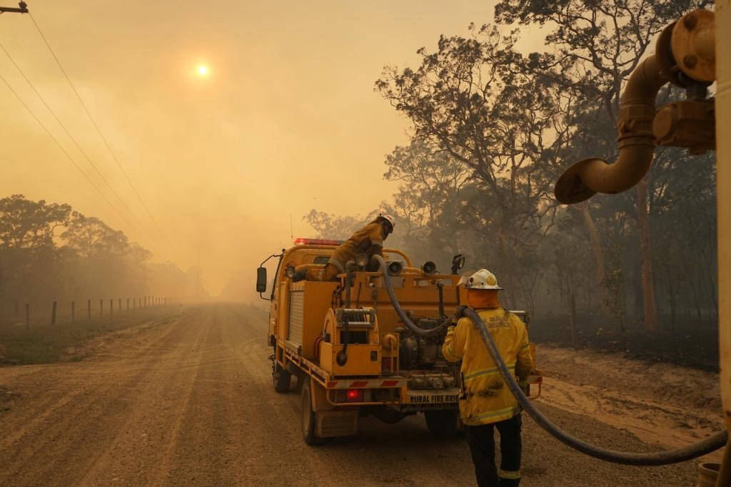Kebakaran Semak Hebat Landa Australia Timur Laut