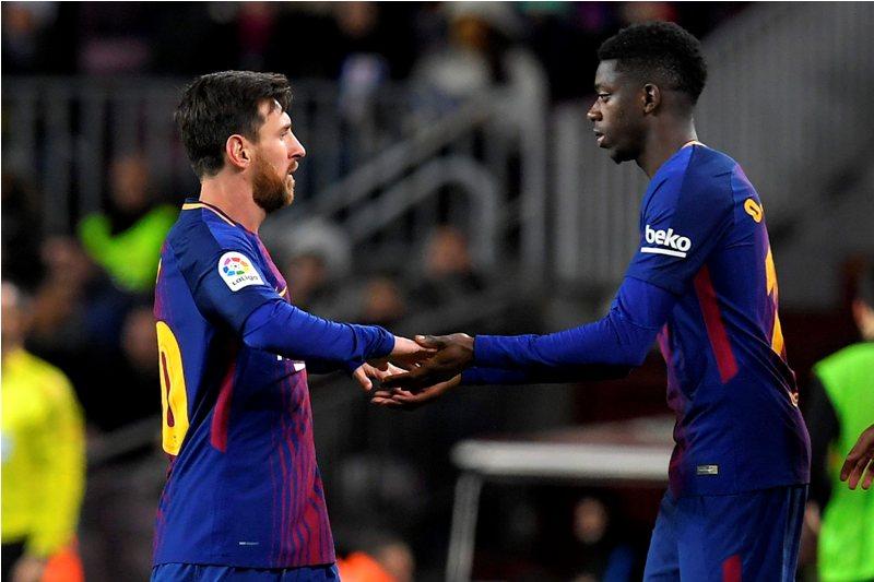 Duet Dembele- Messi Tebar Ancaman