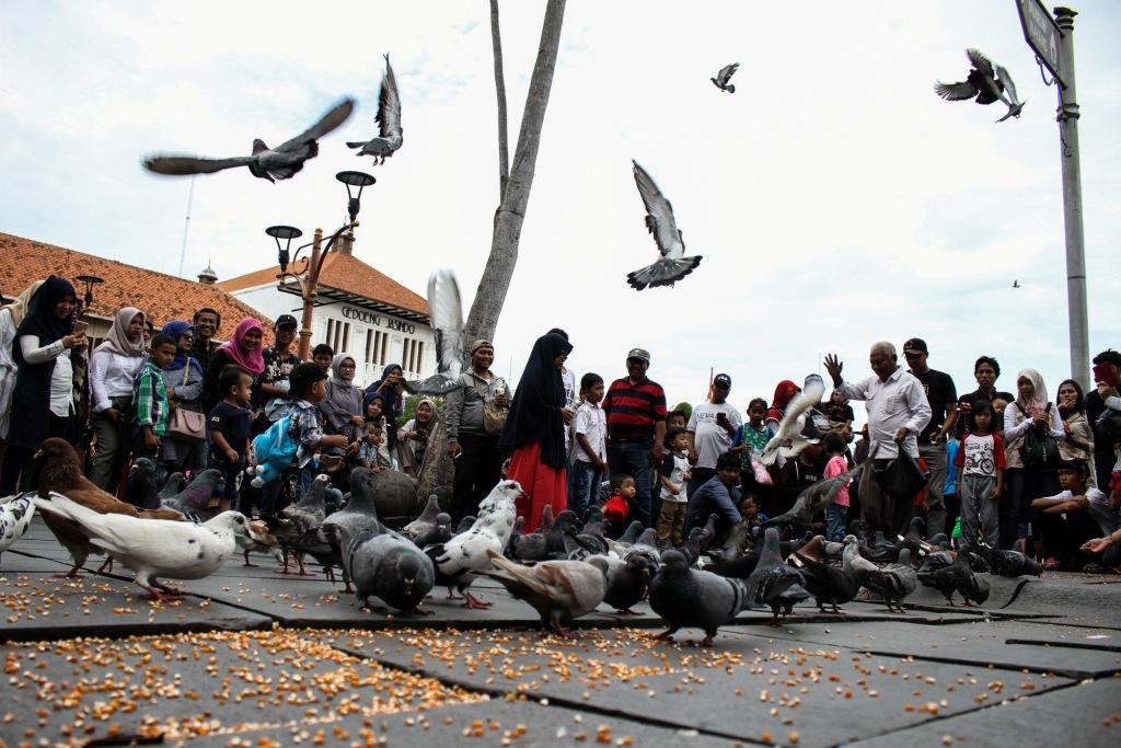 Tempat Wisata Diserbu Pengunjung