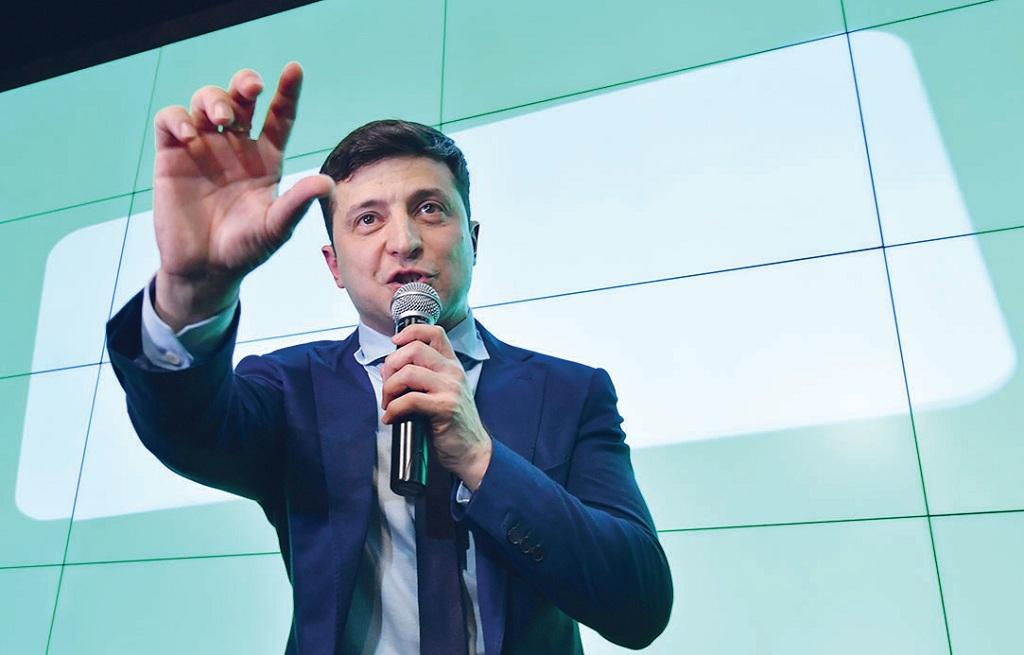 Komedian Jadi Calon Kuat Presiden Ukraina