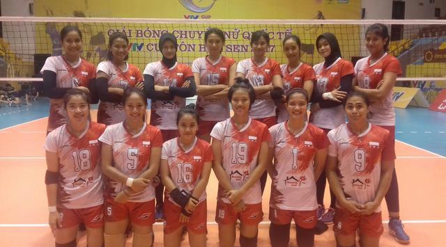 Timnas Bola Voli Putri Indonesia Atasi Thailand