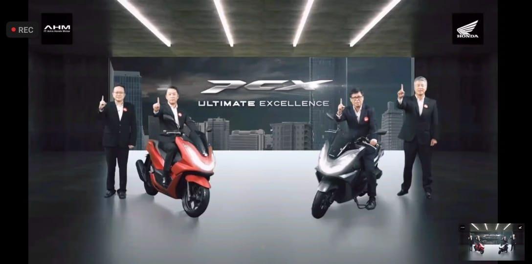 Akhirnya  Honda Luncurkan All New PCX 160 dan PCX e:HEV