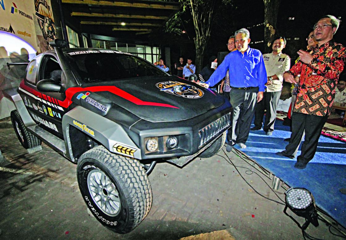 ITS Luncurkan Mobil Listrik untuk Rally Dakar
