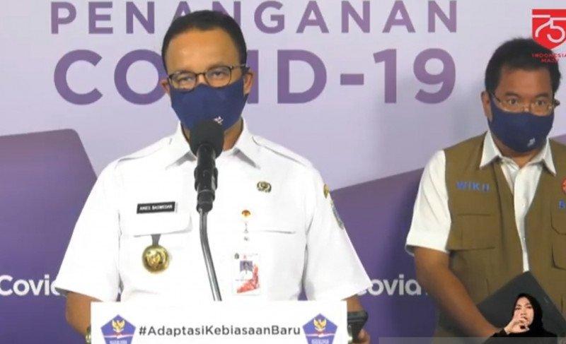 Anies Minta Tak Ada Spekulasi Kuburan Covid di Jakarta Penuh