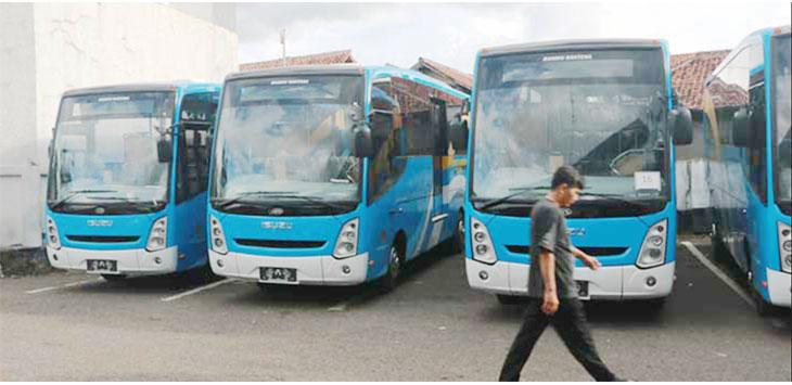 10 Bus Bantuan Kemenhub Akan Ditarik