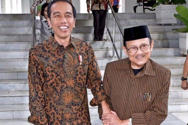 Presiden Jokowi Doakan Habibie