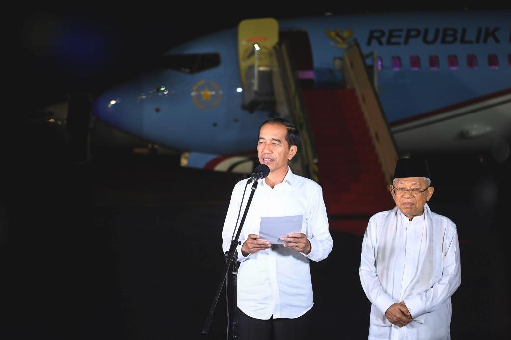 Jokowi Ajak Rakyat Bersatu Kembali