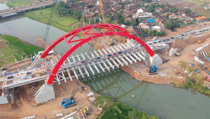 Pengerjaan Jembatan Kali Kuto Tetap Dilanjutkan