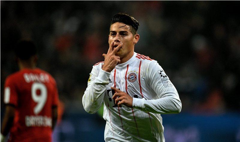 James Rodriguez Dipagari Bayern