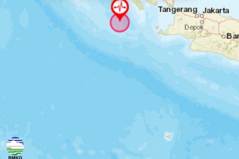 Gempa Magnitudo 5,4 Guncang Pesisir Barat 