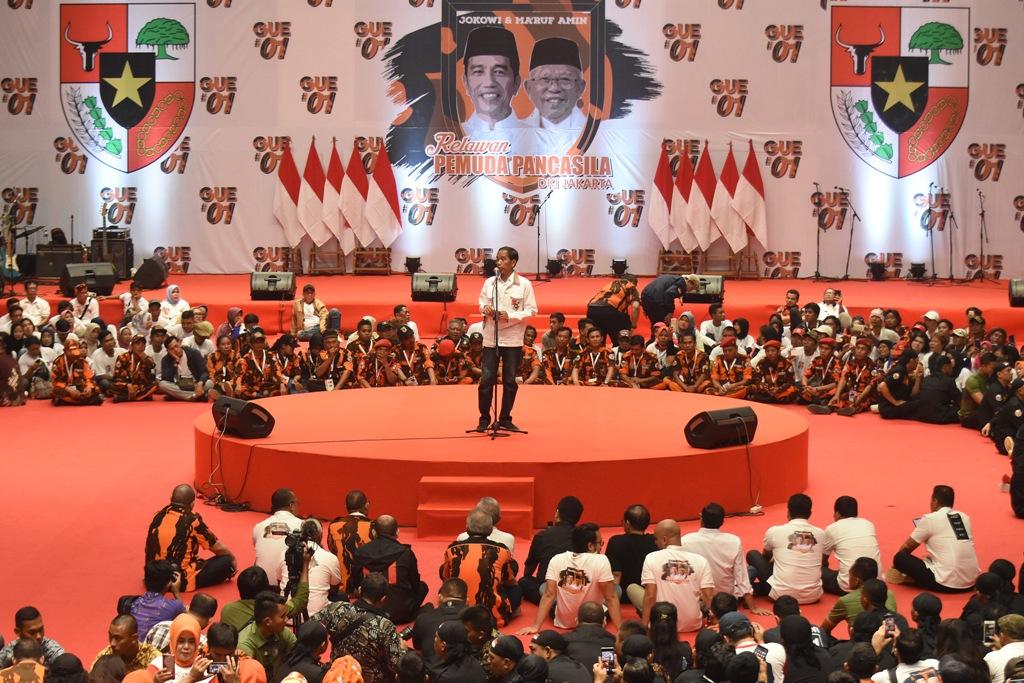 Jokowi: Jangan Coba-coba Ganti Pancasila