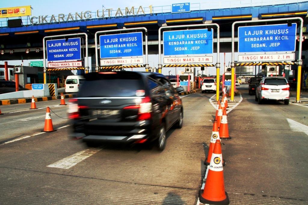 Mulai H-10 Semua Lajur Tol Jakarta-Cikampek Difungsikan