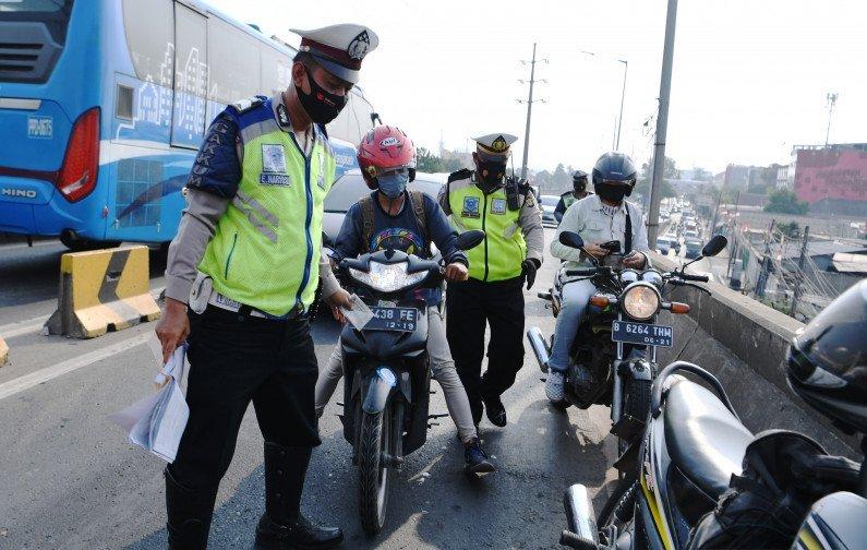 Kendaraan Bermotor Pelanggar Terbanyak