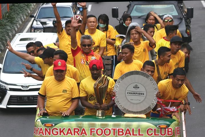 Bhayangkara FC Juara Baru Liga 1 Indonesia