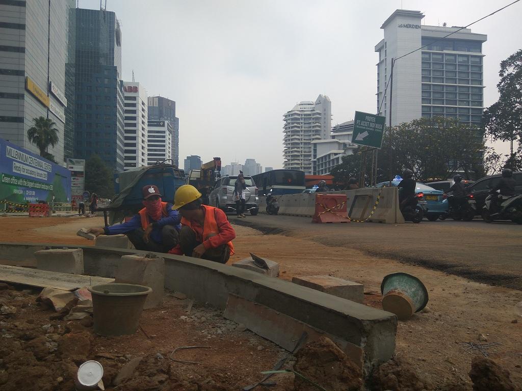 Jalan Sudirman-Thamrin Sudah Mulus