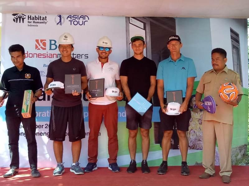 Pegolf Asian Tour Turut Bangun Rumah Bersama di Sentul