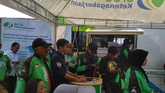 2.500 Pengemudi Ojek Online Daftar BPJSK