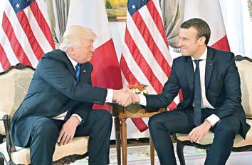 Macron Desak Trump Pertahankan Kesepakatan Nuklir Iran