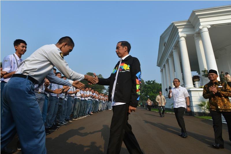 Presiden Jokowi Promosikan Asian Games 2018