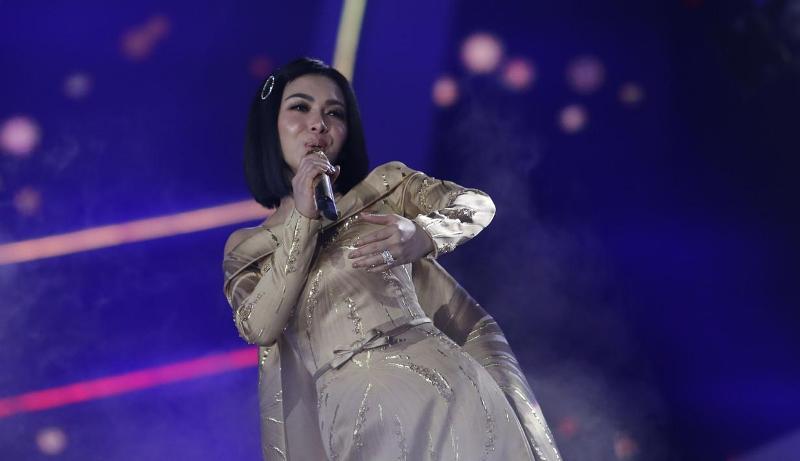 Syahrini Rayakan Idul Fitri di Luar Negeri