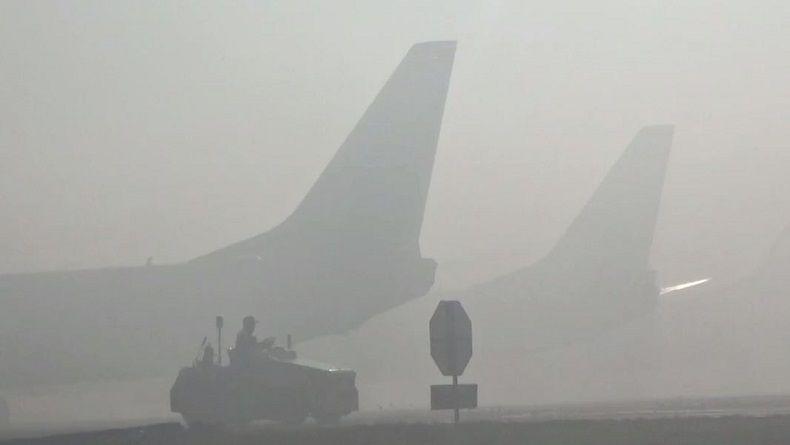 Tujuh Penerbangan di Kalsel Ditunda akibat Asap