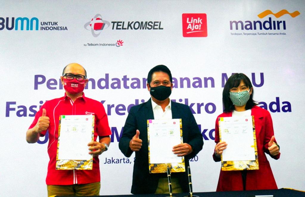 Tiga BUMN Digitalisasi Penyaluran Kredit Mikro