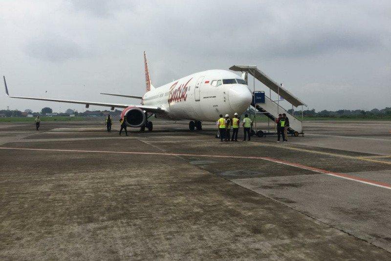 Cuaca Buruk, Dua Pesawat Tujuan Semarang Mendarat Darurat di Bandara Adi Soemarmo