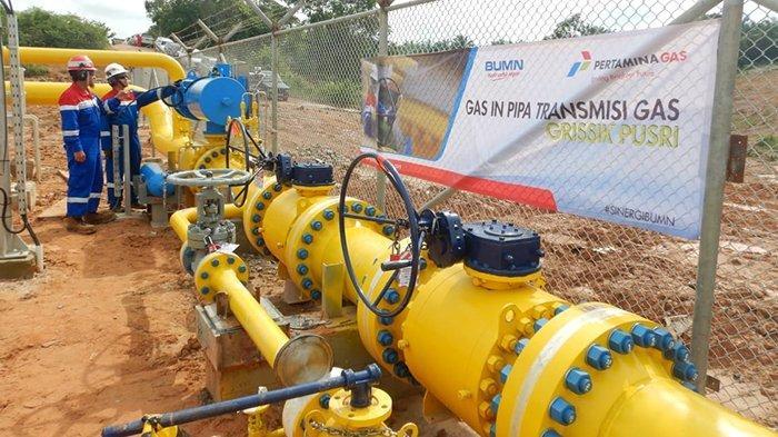 Pertagas Alirkan Gas Ke Ruas Pipa Grissik-Pusri