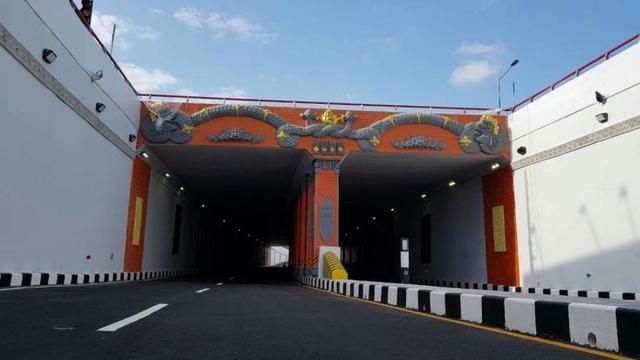 Proyek Underpass Simpang Tugu Rampung