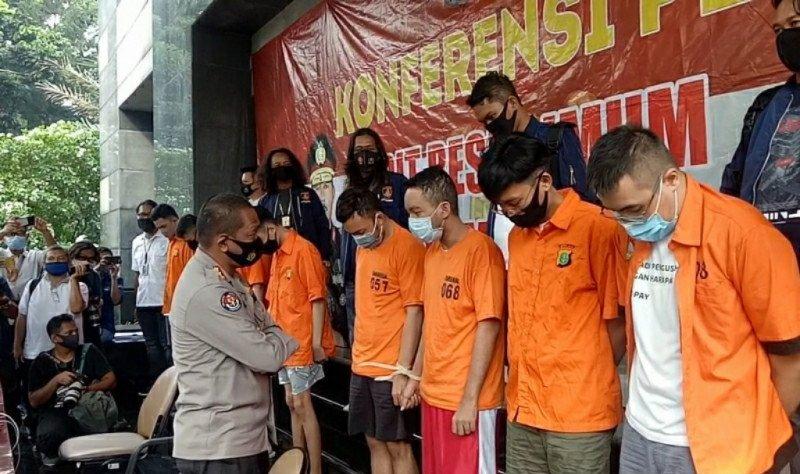 26 Adegan Dilakukan Dalam Rekonstruksi Kasus Pesta Seks