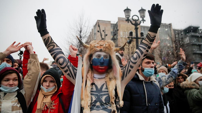 Ribuan Demonstran Pendukung Navalny Ditangkap