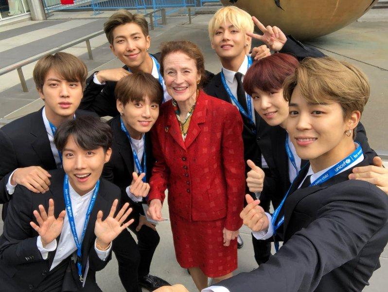 Mitra Baru UNICEF, BTS Ajak Pemuda Dengarkan Suara Hati