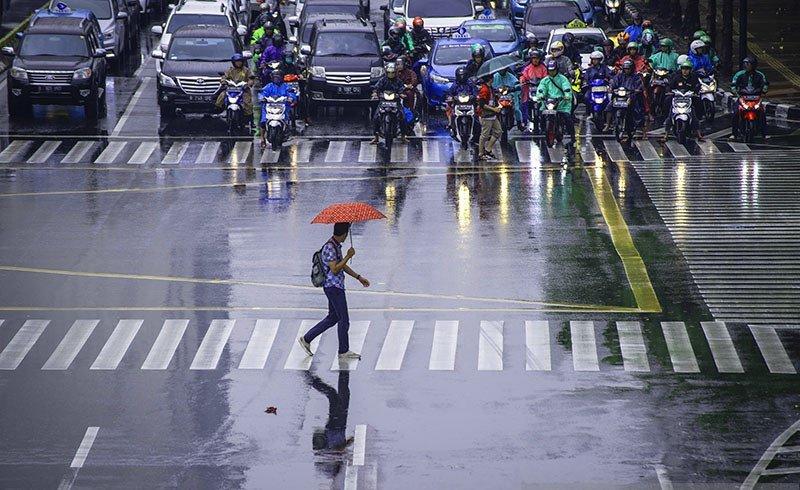 Hujan Lebat Berpotensi Terjadi di Jakarta