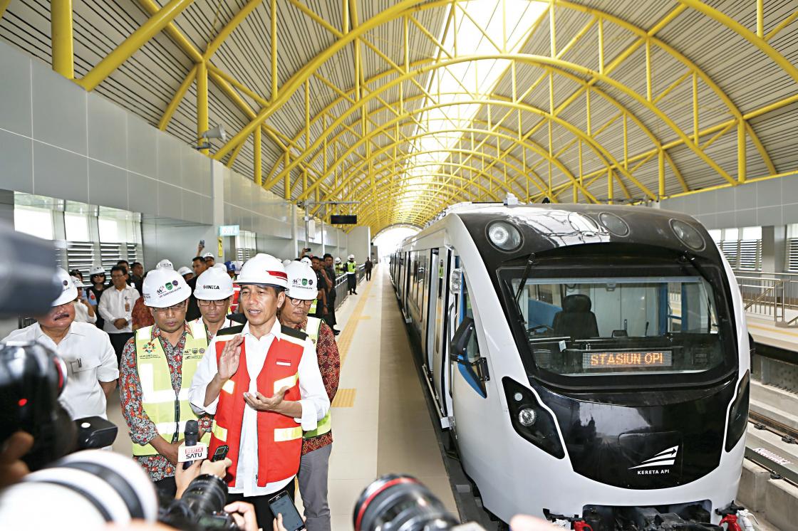 LRT Palembang Jadi Percontohan bagi Kota-kota Lain