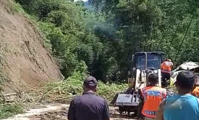 Satu Korban Tewas Tertimpa Longsor di Sawangan Magelang 