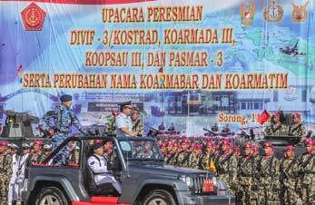 TNI Bentuk 4 Satuan Antisipasi Ancaman di Wilayah Timur