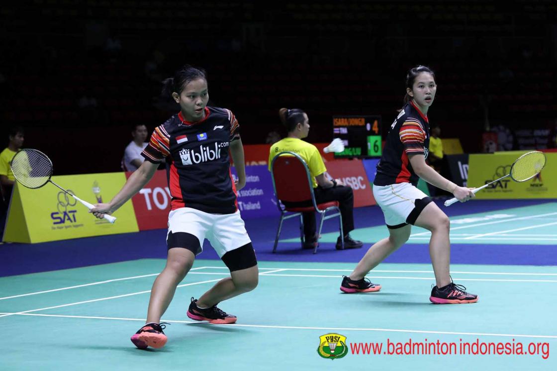 Ribka/Fadia Juara Turnamen Internal PBSI