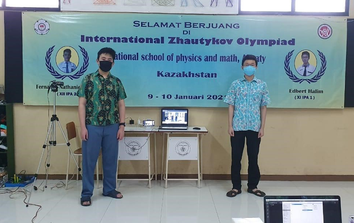 Tim Indonesia Raih Penghargaan Tertinggi pada Olimpiade Sains 'Internasional Zhautykov Olympiad 2020' di Kazakhstan