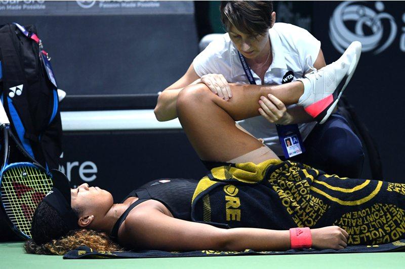 Cedera, Osaka Antiklimaks di WTA Finals