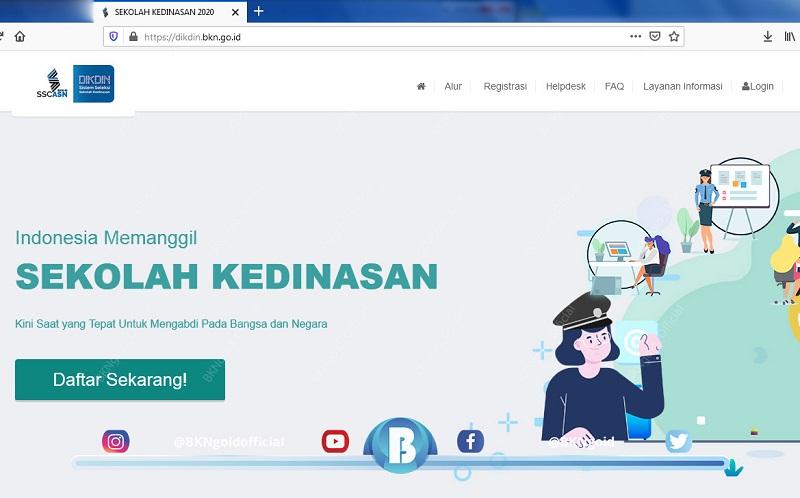 Portal Pendaftaran Sekolah Kedinasan 2020 Dibuka Hingga 23 Juni