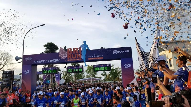 10.000 Pelari Ikuti BRI Run