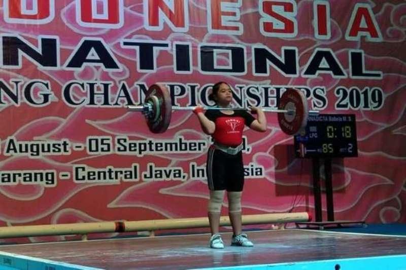 Lifter Putri Lampung Kembali Juara di IIWC 2019